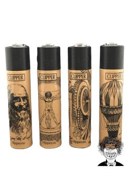 Da Vinci Clipper Feuerzeuge  Brown Edition